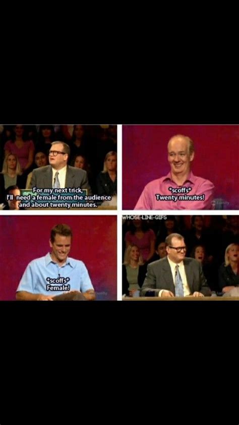 See more ideas about whose line is it anyway?, whose line, bones funny. Whose line is it anyway | Whose line is it anyway?, Whose line, Humor