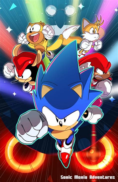 Produced in commemoration of the sonic the hedgehog series' 25th anniversary. Sonic Mania Adventures (2018)
