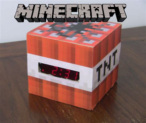 Minecraft Tnt Clock 5 Steps With Pictures Instructables