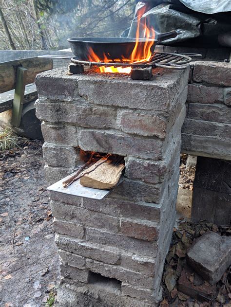How To Make A Rocket Stove With Bricks In Rocket Stoves Stove