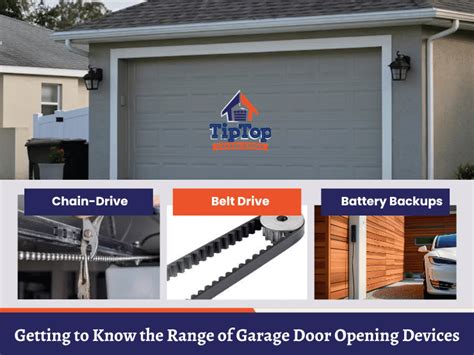 Explore Garage Door Opener Types With Tip Top Garage Doors Franklin