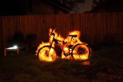 Burning Bike Photograph By Tyler Thompson Pixels