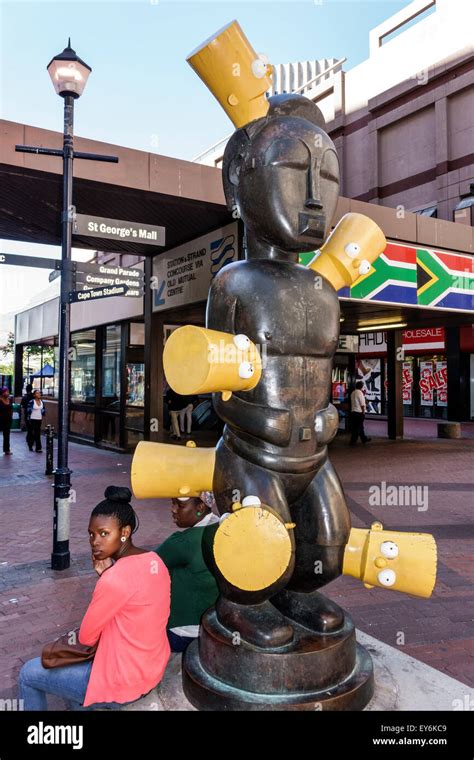 Cape Town South Africaafricancity Centrecenterst Georges Mall