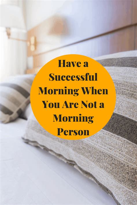 Have A Successful Morning When You Hate Mornings