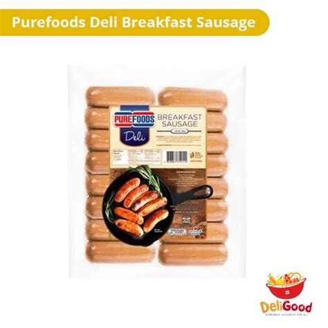 Purefoods Deli Breakfast Sausage 200g Shopee Philippines