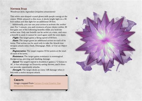 The Nether Star A Magic Item Inspired By The Beacon Block From