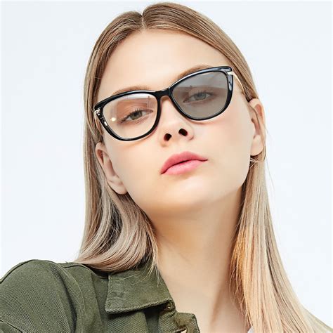 MINCL 2018 Women Titanium Frame Multifocal Freeform Progressive Lenses