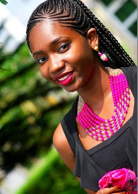 If you lead a very active lifestyle, this ghana braid look offers up a trendy hairstyle that keeps hair secured and out of your face for weeks at a time. 51 Latest Ghana Braids Hairstyles with Pictures ...