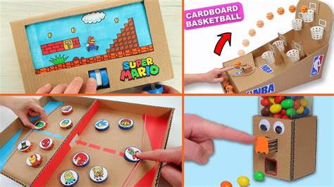4 Best Cardboard Games Compilation Youtube
