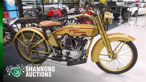 1918 Harley Davidson Model F1000 Motorcycle 2021 Shannons 40th