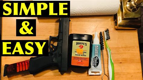 How To Clean Your Gun Youtube