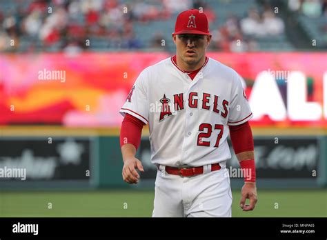 Anaheim California Usa May 18 2018 Los Angeles Angels Center