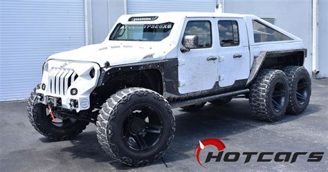Exclusive Driving The Hellcat Swapped Apocalypse 6x6 Jeep Gladiator