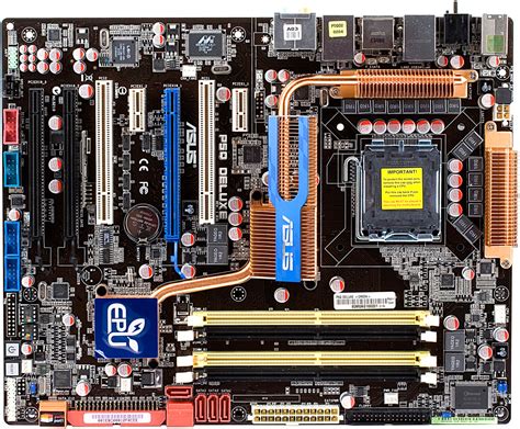Asus P5q Deluxe — системная плата на базе чипсета Intel P45