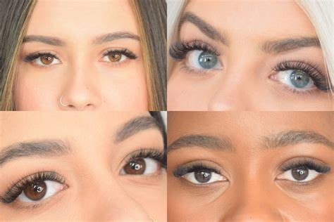 eyelash extension styles for hooded eyes posterfashiondesignideas2021