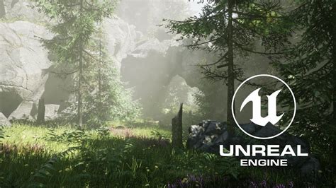 Forest Scene Unreal Engine 4 Speed Level Design Youtube