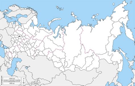 Russia Free Map Free Blank Map Free Outline Map Free Base Map