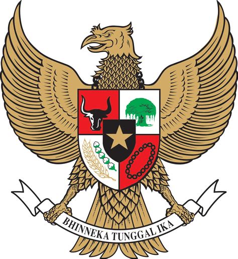 National Emblem Of Indonesia Garuda Pancasila Emblem Of Thailand Png The Best Porn Website