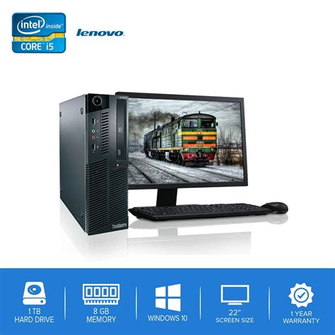 Lenovo Thinkcentre M90 M91 Desktop Computer Pc Intel Core I5 8gb