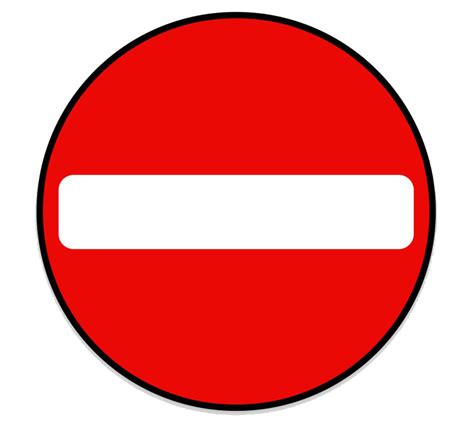 No Entry Sign Vector No Entry Sign No Entry No Entry Signage Png And