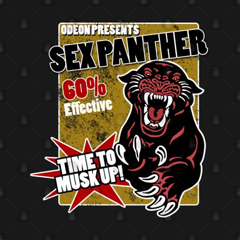 Sex Panther 60 Effective Anchorman Almohada Teepublic Mx