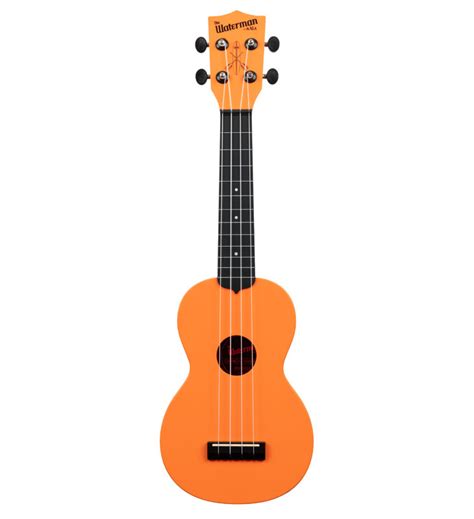 Waterman Ukulele Soprano Sunset Orange Kala Ukulele