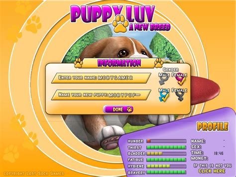 Puppy Luv A New Breed Screenshots For Windows Mobygames