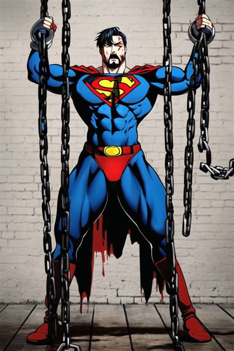 Superman Chained By Alexvalle100 On Deviantart