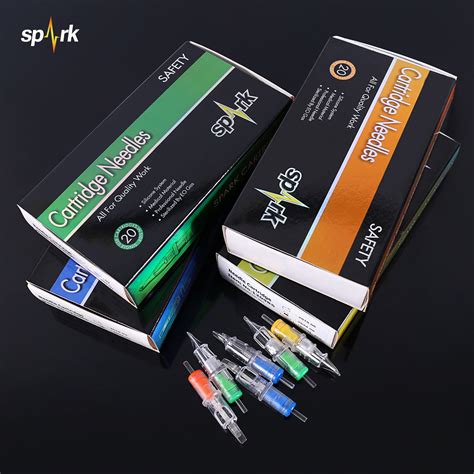 Spark Cartridges Precise System Best Match For Professional Tattoos