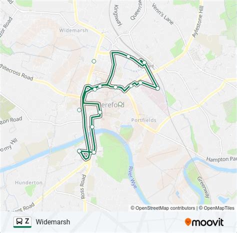 Z Route Schedules Stops And Maps Hereford Circular Updated