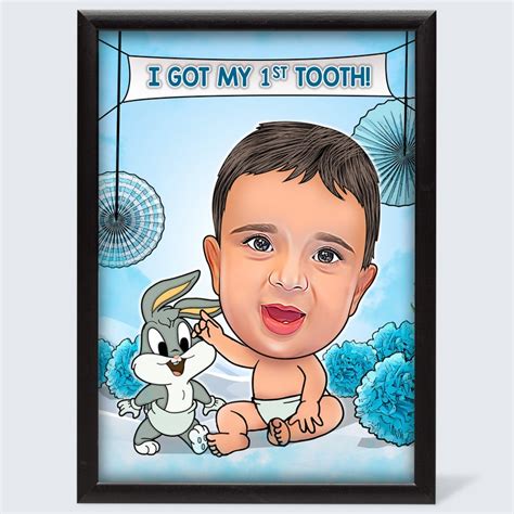 Personalized Kids Caricature Daughter T Son T Newborn Etsy