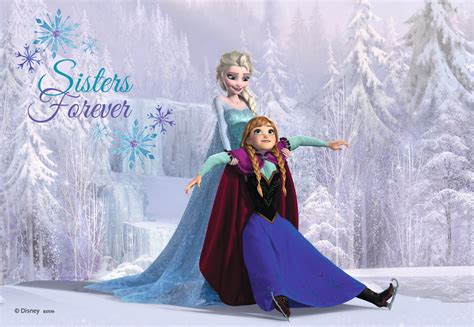 Download Image Anna And Elsa Sisters Forever Wallpaper  Disneywiki