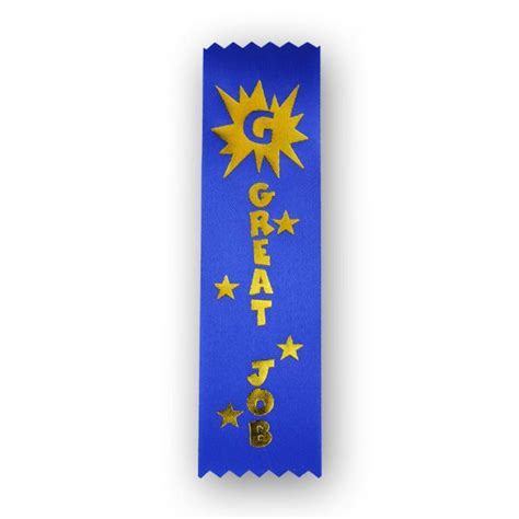 Great Job Award Ribbons Bag Of 25 Save With Our Discount Toys And