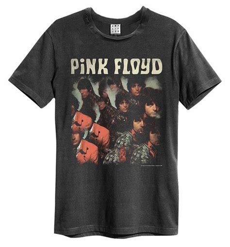 charcoal piper at the gates of dawn pink floyd t shirt from amplified