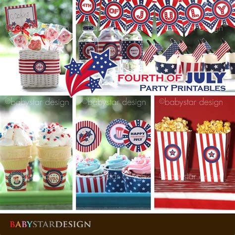 4th Of July 4th Of July 4th Of July Party Printables Catch My Party