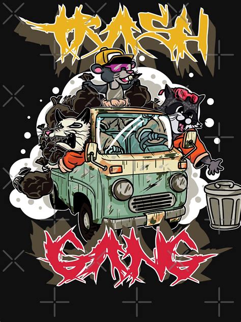 Trash Gang Team Trash Dachshund T Shirt By Damarco Redbubble