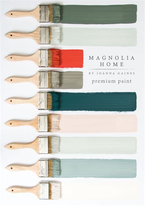 Magnolia Paint Colour Chart