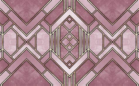 Art Deco Diamond Pattern Wallpaper For Walls Art Deco City
