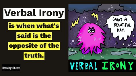 Types Of Irony Illustrated And Explained Youtube