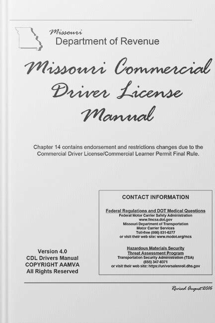 Missouri Motorcycle Permit Test Book