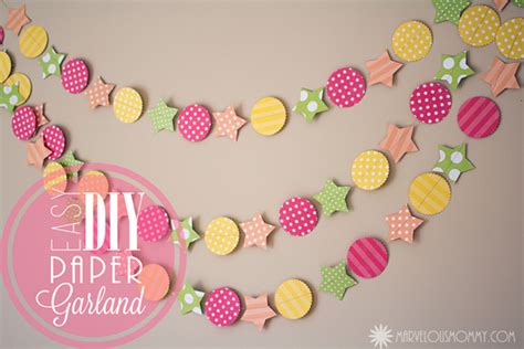 How To Diy Paper Garland