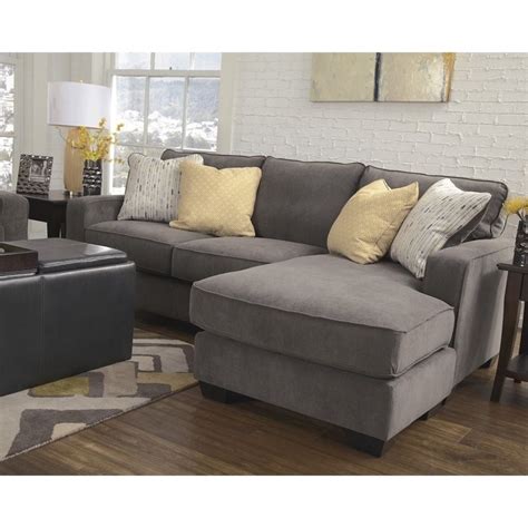 Couch and loveseat from ashley furniture. Ashley Furniture Hodan Fabric 2 Piece Sectional in Marble ...