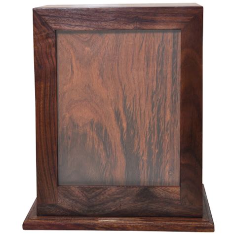 Enbove cremation urns for ashes，pet memorial keepsake urns，photo box pet cremation urn,burly wood keepsake urns for dogs ashes，wooden urn. Elegant Photo Wood Dog Urn | New Memorials Direct