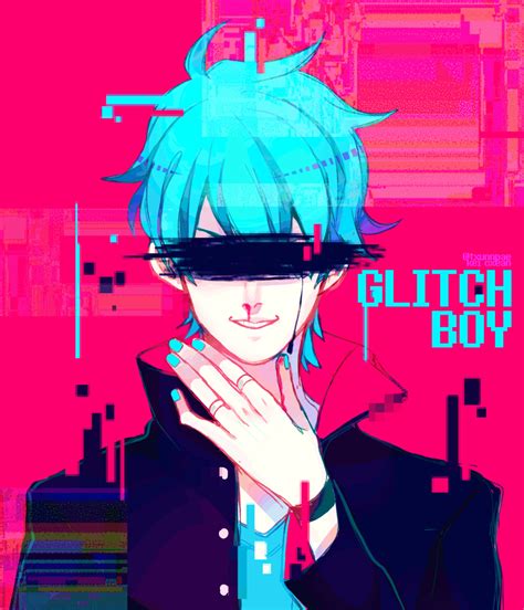 Glitch Boy Anime Drawings Glitch