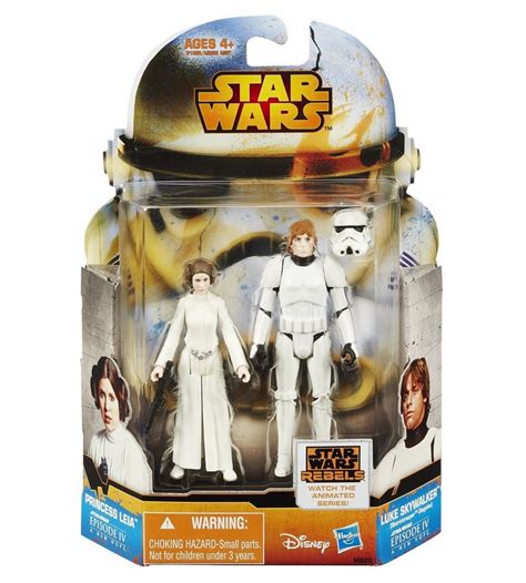 Star Wars Rebels Princess Leia And Luke Skywalker Stormtrooper Disguise