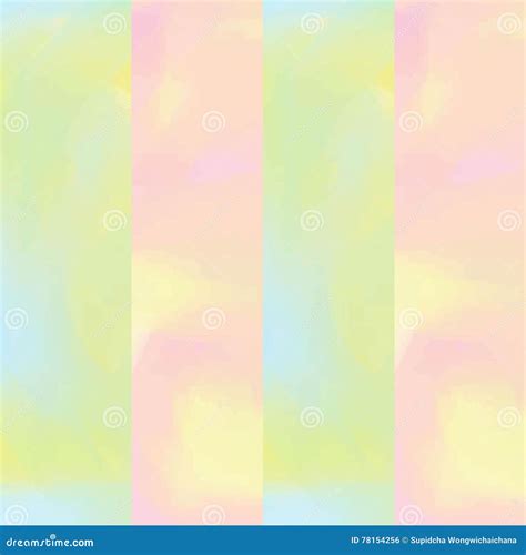 Light Green Blue Pink Yellow Love Pastel Background In Vintage S Stock