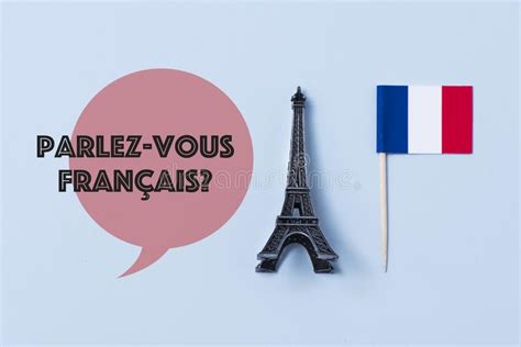 Question Parlez Vous Francais Do You Speak French Stock Photo Image