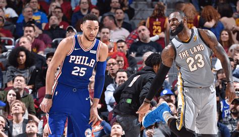 That moment came at the n.b.a. Ben Simmons officiellement adoubé par King James