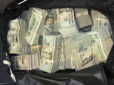 Duffel bag #1 filled with 1.25 million dollars of street ... Are you a millionaire if you have 1 million dollars?