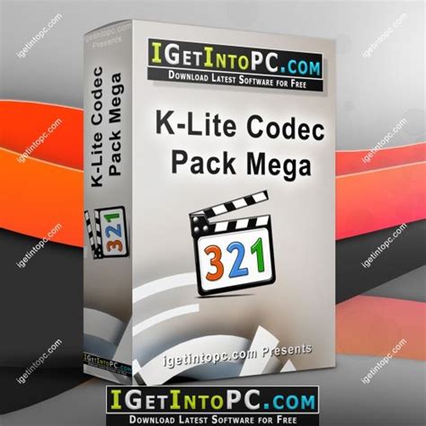 It is small and powerful. K-Lite Codec Pack 14.5 Mega Free Download
